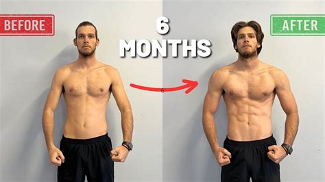 6 month skinny to muscular transformation|6 Month Skinny To Muscular Transformation (how I did it)